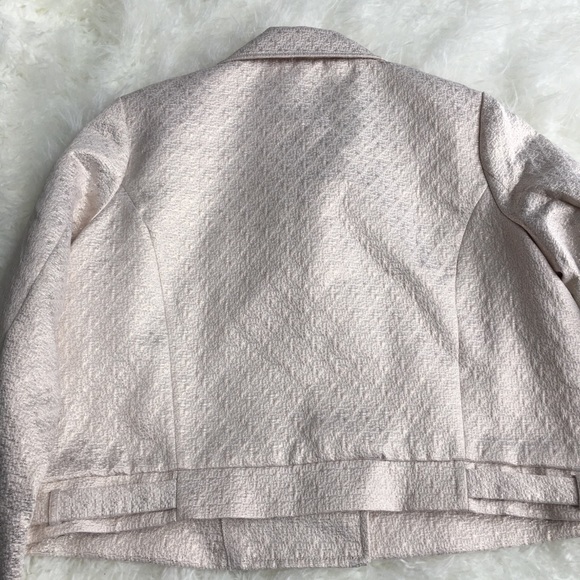 A New Day Gold Cream Moto Jacket New - Picture 7 of 9